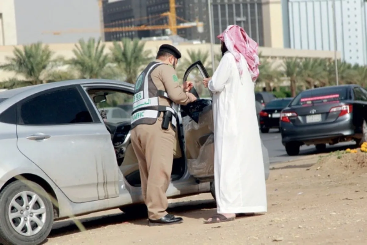 مخالفة مرورية وعقوبات قانونية