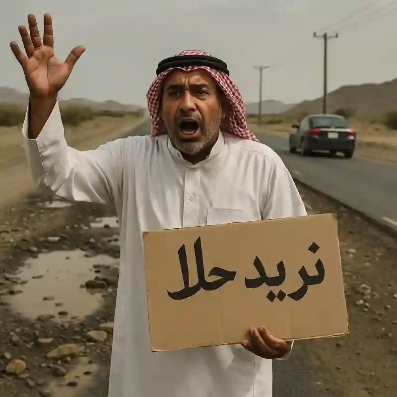 محافظة الليث ومشاكل الطرق