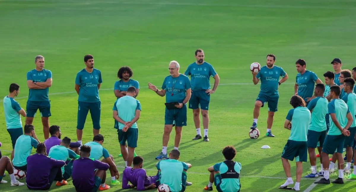 معسكر الاهلي السعودي