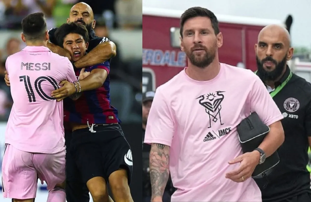 الحارس الشخصي لليونيل ميسي يمنعه من الانتقال للهلال السعودي