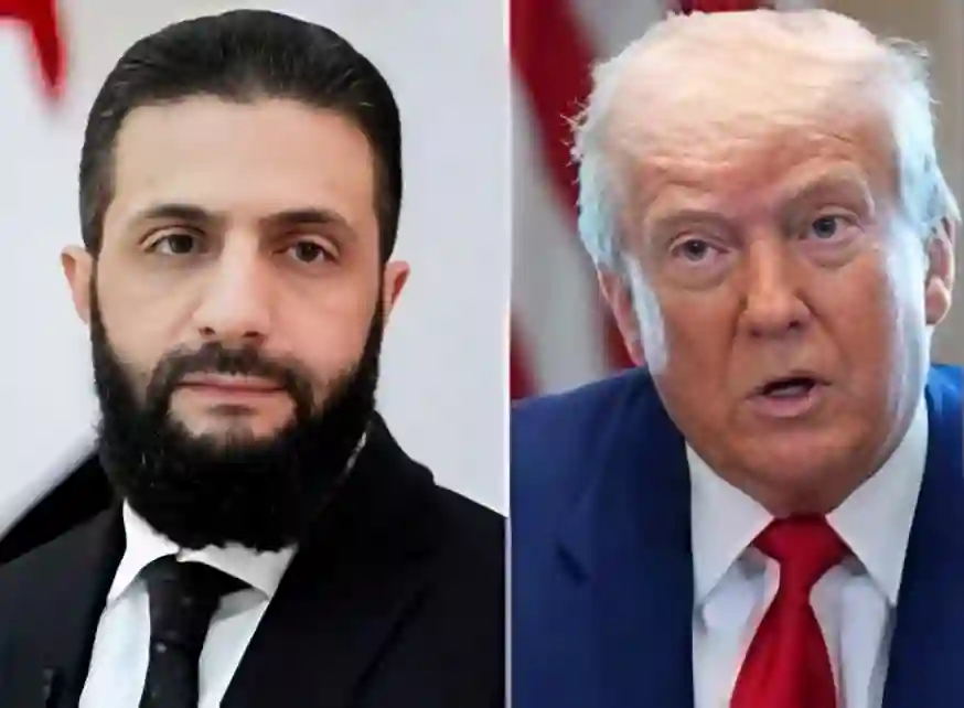ترامب يرفع العقوبات ويلتقي الشرع