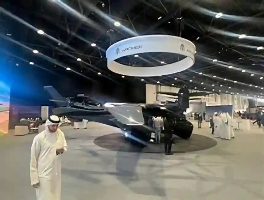 تاكسي طائر في أبوظبي