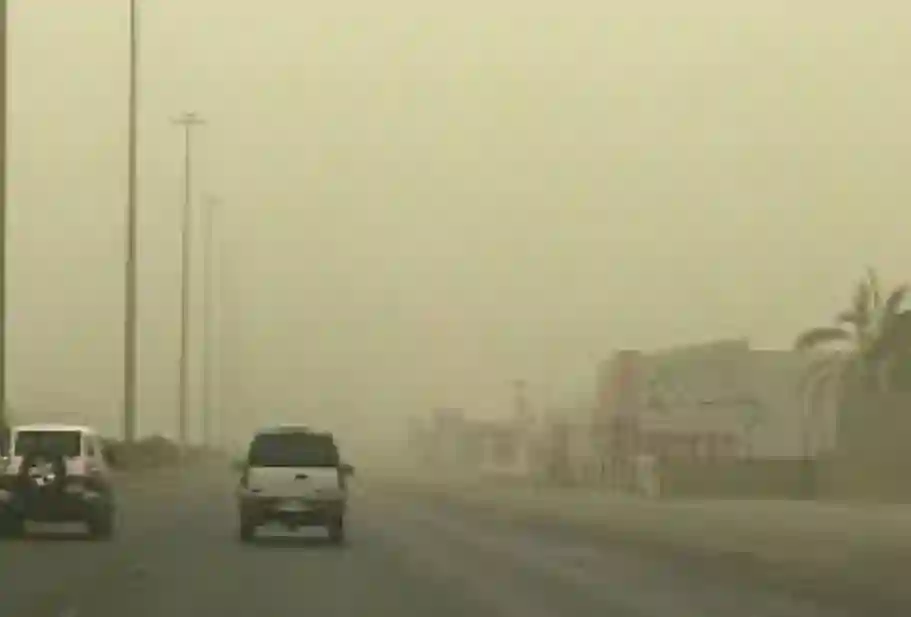 استمرار الرياح المثيرة للغبار
